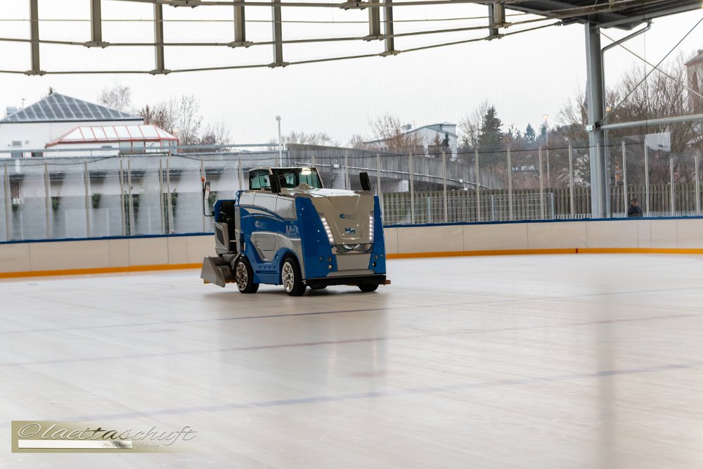Einweihung des neuen Hofer Eisteiches